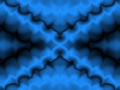 Blue pattern wallpaper