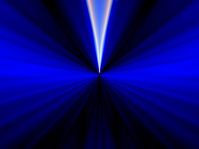 White and blue wallpaper