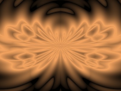 Radial brown pattern wallpaper