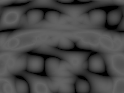 Dark picture from abstract 3d forms