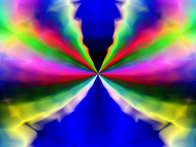 Light colorful abstract wallpaper