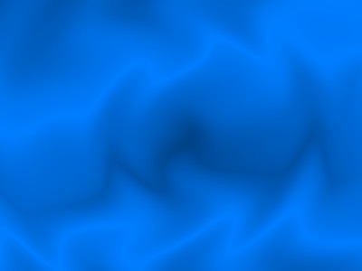 Gradient blue as the flame