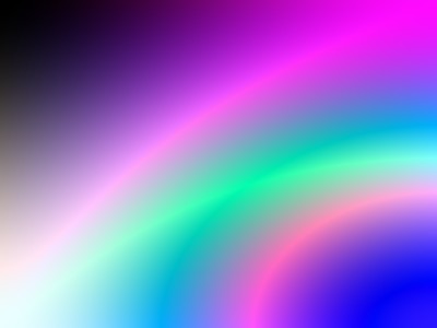 Radial color gradient