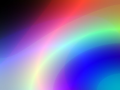 Blue-green-red cool gradient