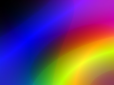 Yellow-red-blue cool gradient
