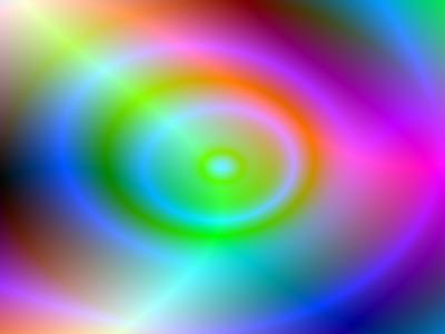 Colored circles with gradient
