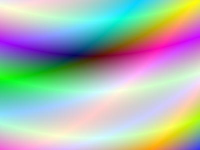 Light radial gradient