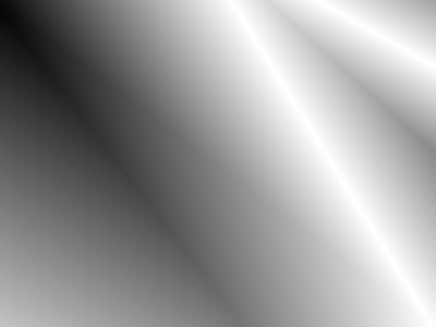Linear white gradient