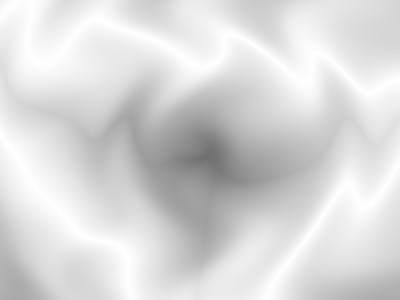 White gradient as flame