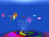 abstract aquarium screensaver
