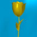 Golden Rose Live Wallpaper