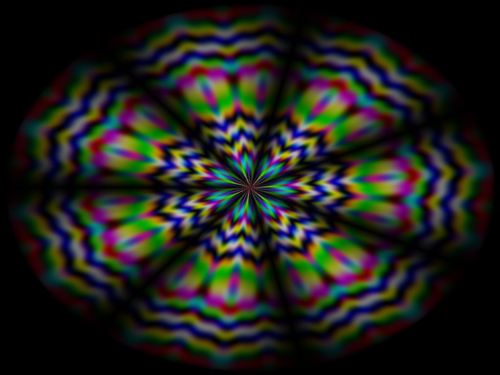 Renders psychodelic influence
