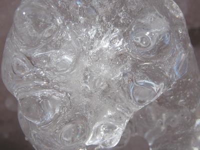 Original shape of the ice